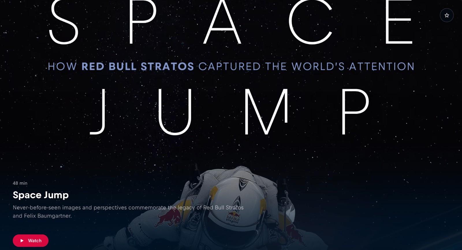 Red Bull Stratos project